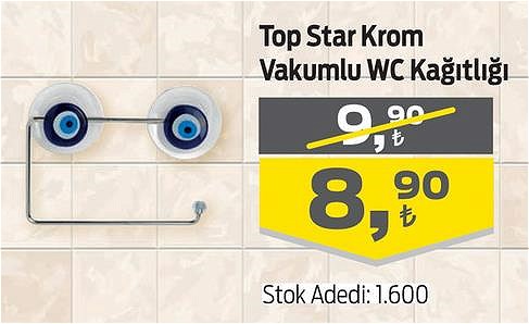 Top Star Krom Vakumlu Wc Kağıtlık image