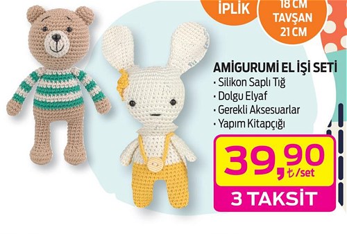 Amigurumi El İşi Seti image