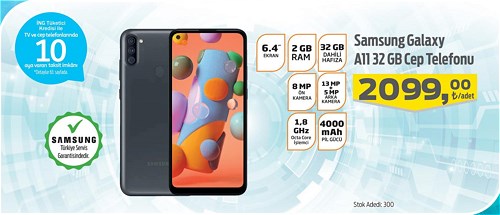 Samsung Galaxy A11 32 GB Cep telefonu image