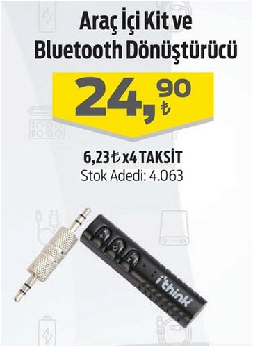 iThink Araç İçi Kit Ve Bluetooth Dönüştürücü image