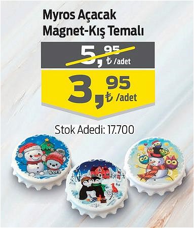 Myros Açacak Magnet-Kış Temalı image