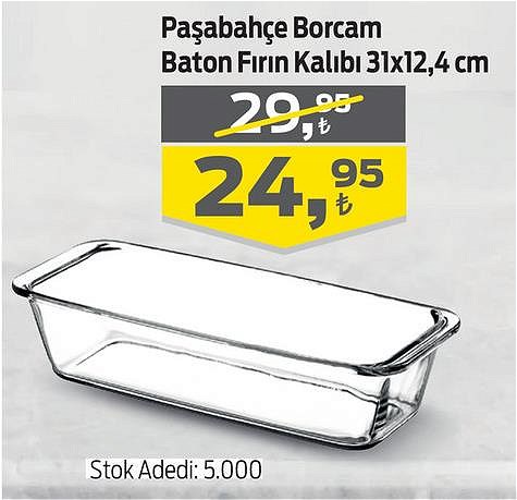 Paşabahçe Borcam Baton Fırın Kalıbı 31x12,4 cm image