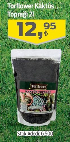 Torflower Kaktüs Toprağı 2 l image