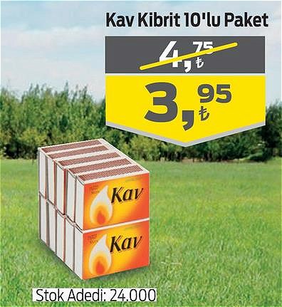 Kav Kibrit 10'lu Paket image