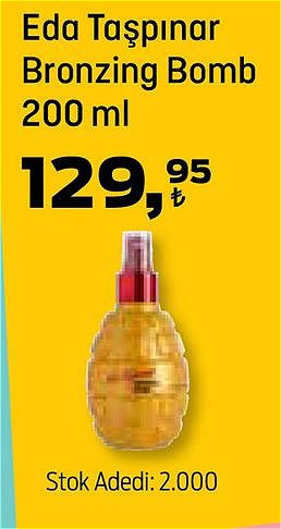 Eda Taşpınar Bronzing Bomb 200 ml image