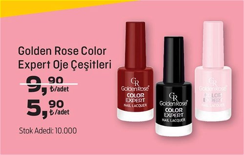 Golden Rose Color Expert Oje Çeşitleri image