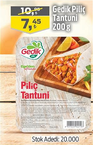 Gedik Piliç Tantuni 200 g image