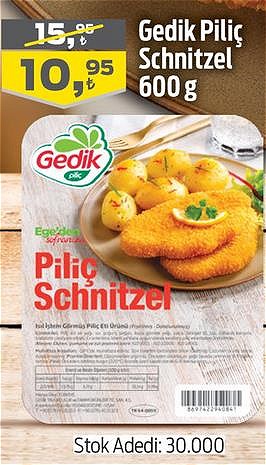 Gedik Piliç Schnitzel 600 g image