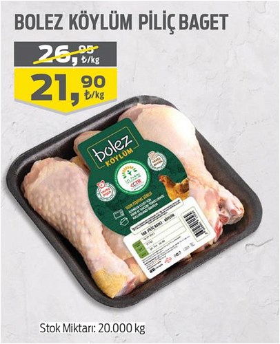 Migros Bolez Köylüm Piliç Baget Kg