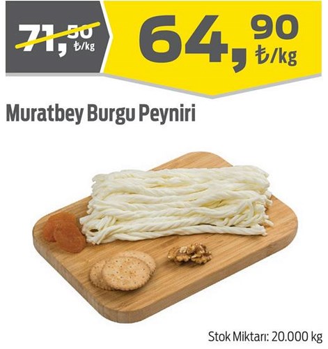 Muratbey Burgu Peyniri Kg image