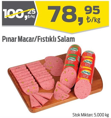 Pınar Macar/Fıstıklı Salam Kg image