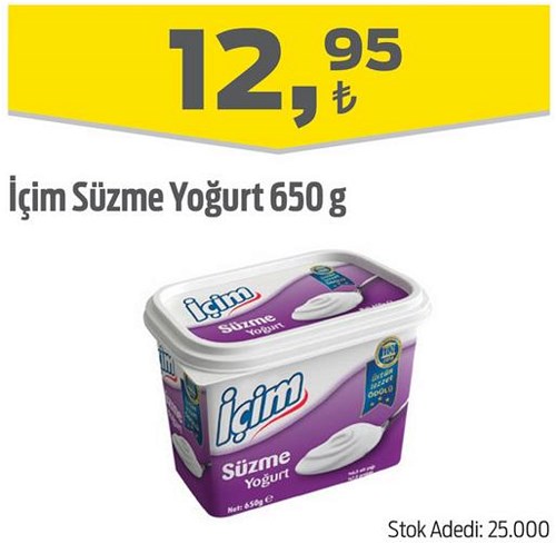 İçim Süzme Yoğurt 650 g image