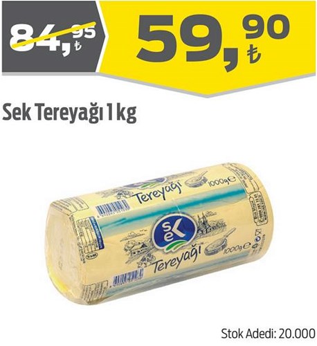 Sek Tereyağı 1 kg image