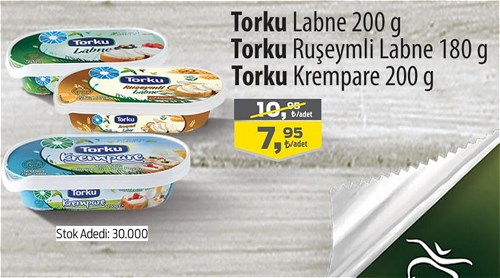 Torku Labne 200 g / Ruşeymli Labne 180 g / Krempare 200 g image