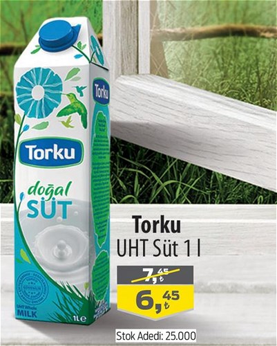 Torku UHT Süt 1 l image