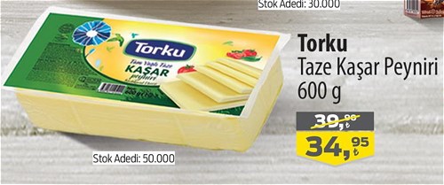 Torku Taze Kaşar Peyniri 600 g image