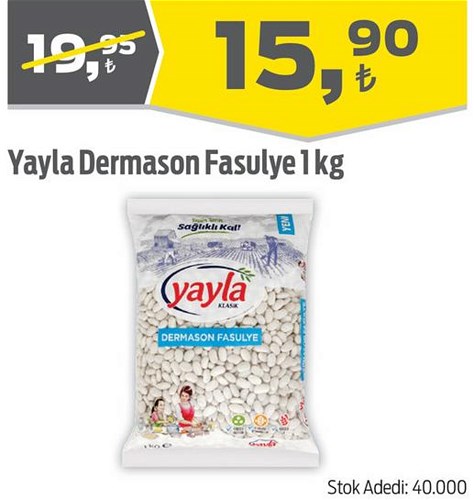 Yayla Dermason Fasulye 1 kg image