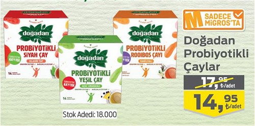 Doğadan Probiyotikli Çaylar image