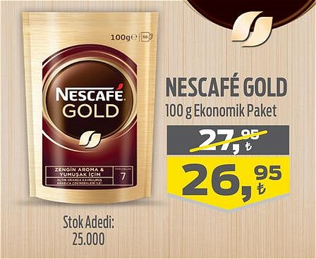Nescafe Gold 100 g Ekonomik Paket image