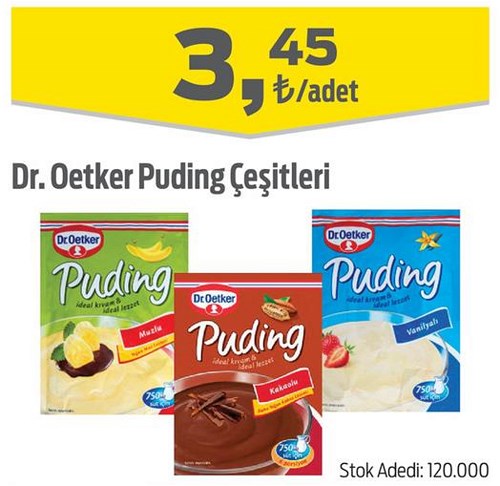 Dr. Oetker Puding Çeşitleri image