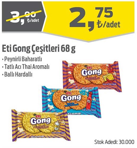 Eti Gong Çeşitleri 68 g image