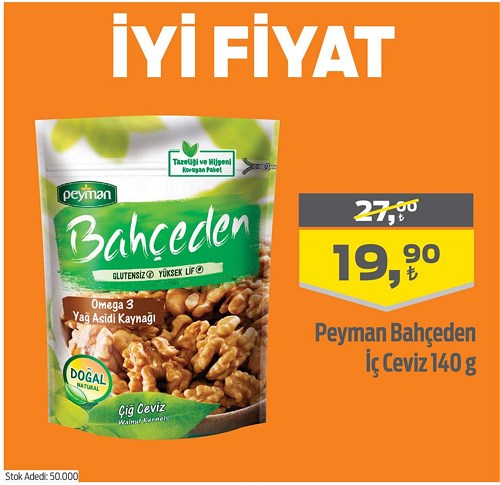 Peyman Bahçeden İç Ceviz 140 g image