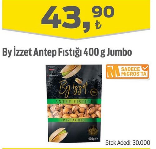 By İzzet Antep Fıstığı 400 g  Jumbo image