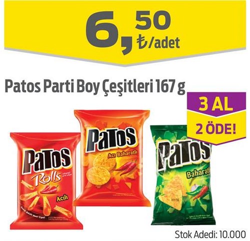 Patos Parti Boy Çeşitleri 167 g image