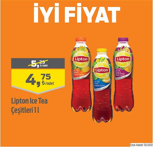 Lipton Ice Tea Çeşitleri 1 l image