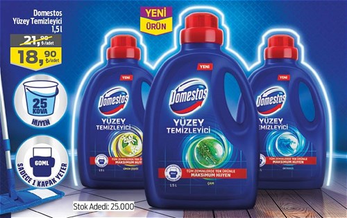 Domestos Yüzey Temizleyici 1,5 l image