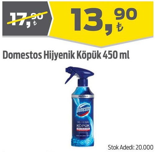 Domestos Hijyenik Köpük 450 ml image