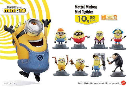 Mattel Minions Mini Figürler image