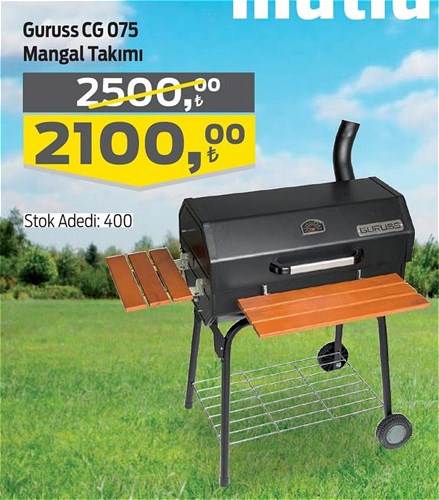 Guruss CG 075 Mangal Takımı image