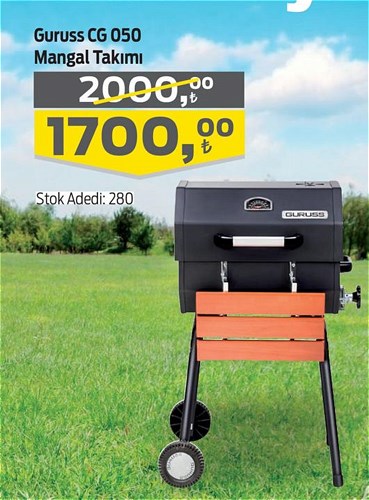 Guruss CG 050 Mangal Takımı image