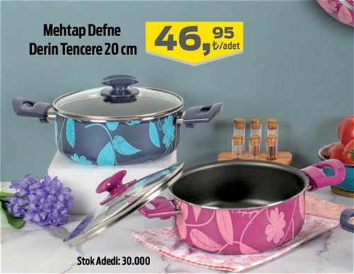 Mehtap Defne Derin Tencere 20 cm image