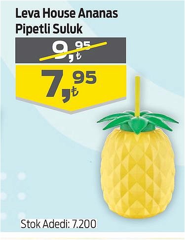 Leva House Ananas Pipetli Suluk image