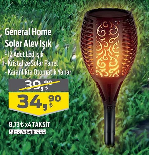 General Home Solar Alev Işık image