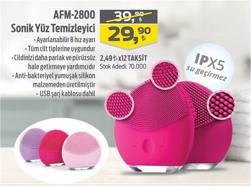 Aprilla AFM-2800 Sonic Yüz Temizleme Cihazı image