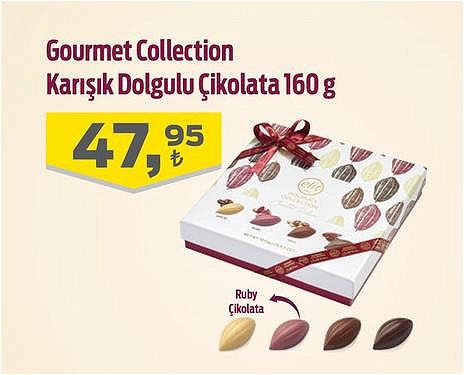 Elit Gourmet Collection Karışık Dolgulu Çikolata 160 g image