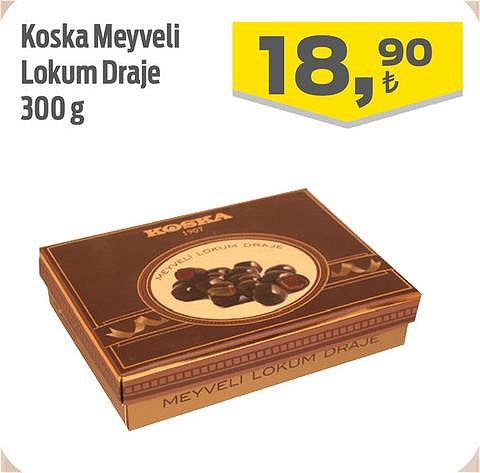 Koska Meyveli Lokum Draje 300 g image