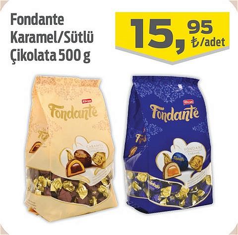 Fondante Karamel/Sütlü Çikolata 500 g image