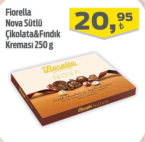 Fiorella Nova Sütlü Çikolata&Fındık Kreması 250 g image