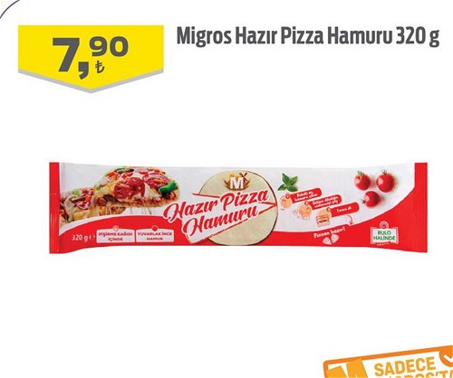 Migros Hazır Pizza Hamuru 320 g image