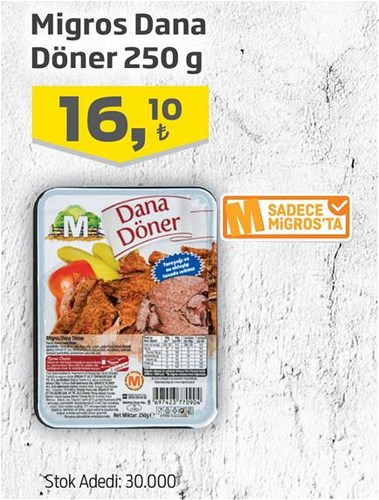 Migros Dana Döner 250 g image