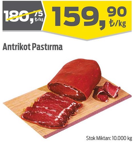 Antrikot Pastırma Kg image