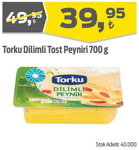 Torku Dilimli Tost Peyniri 700 g image