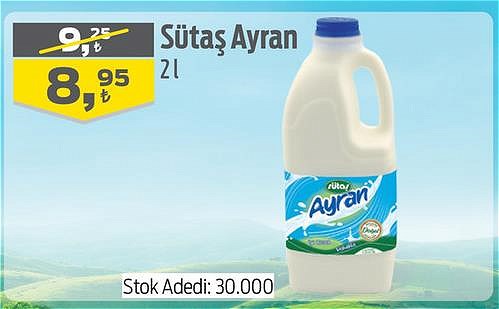 Sütaş Ayran 2 l image