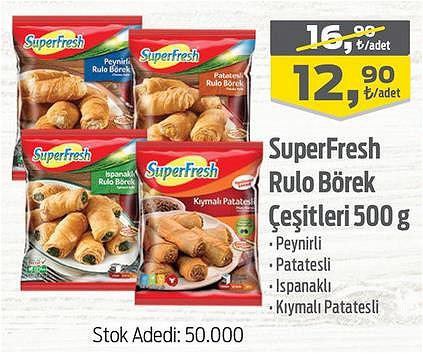 SuperFresh Rulo Börek Çeşitleri 500 g image