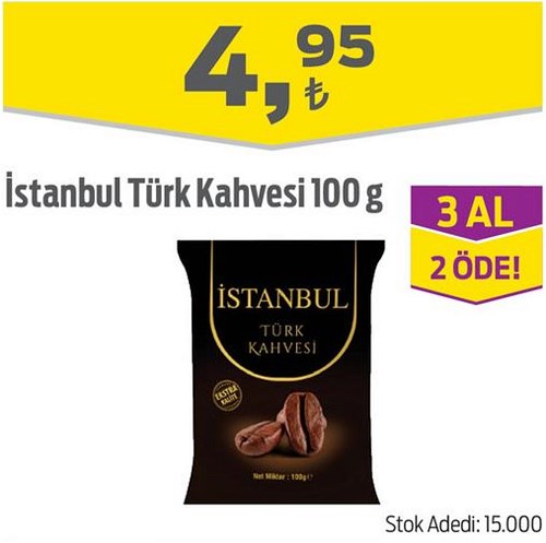 İstanbul Türk Kahvesi 100 g image