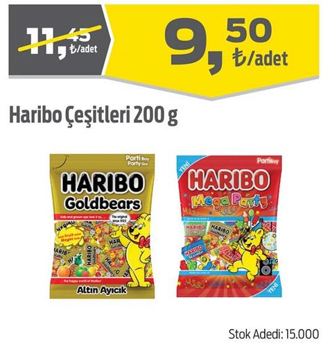 Haribo Çeşitleri 200 g image